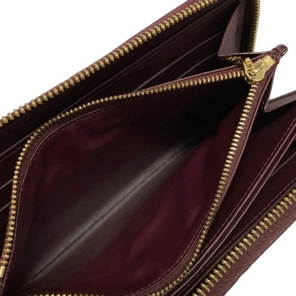 LOUIS VUITTON Zippy Wallet Rouge Fauviste Monogram Vernis - Picture 9 of 12